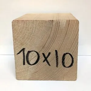 עץ אורן מוקצע 10×10 אורך 4.5 מ'